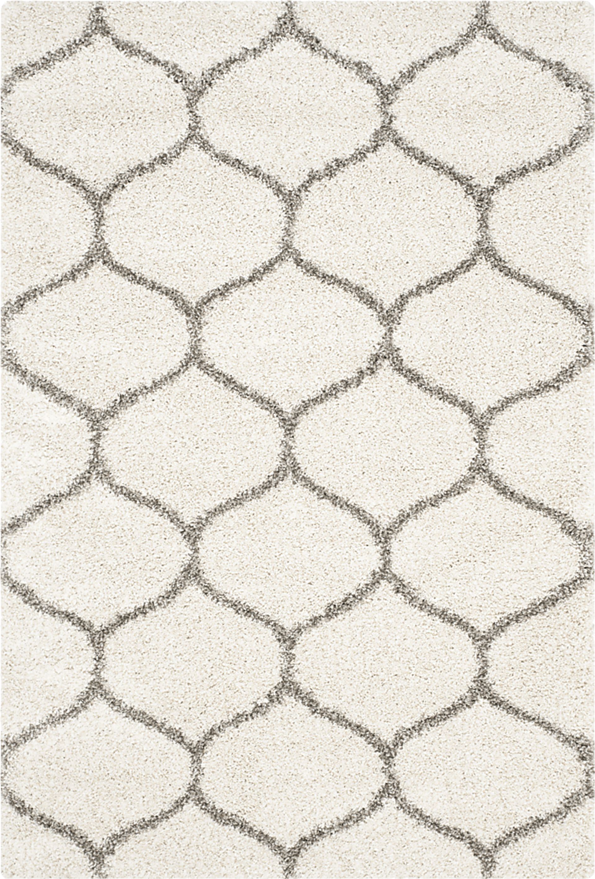 Alicia Ivory 8' x 10' Rug - Image 1