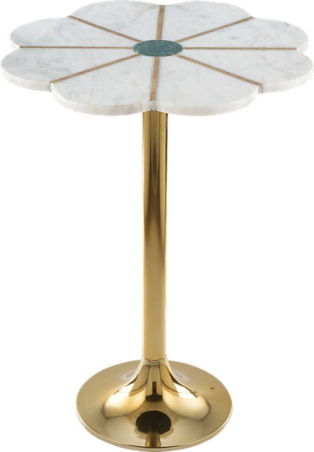 Alida White Accent Table - Thumbnail - Image 2