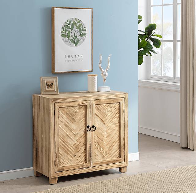 Alief Brown Accent Cabinet - Thumbnail - Image 4