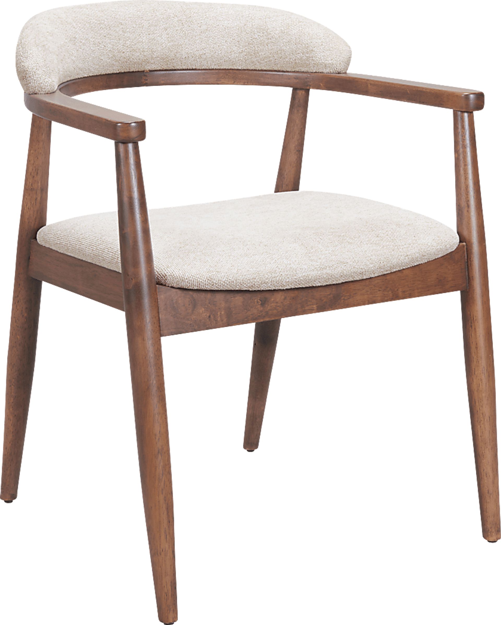 Aliev Beige Side Chair - Image 1