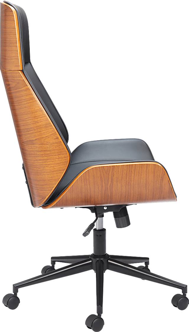 Alik Black Office Chair - Thumbnail - Image 4