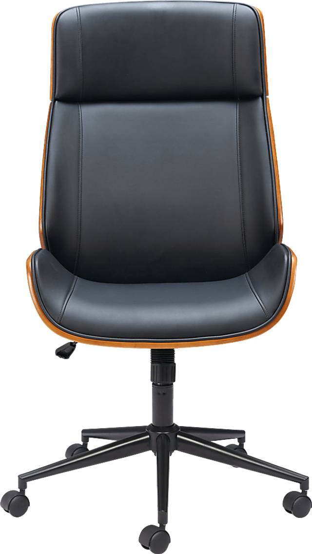 Alik Black Office Chair - Thumbnail - Image 5