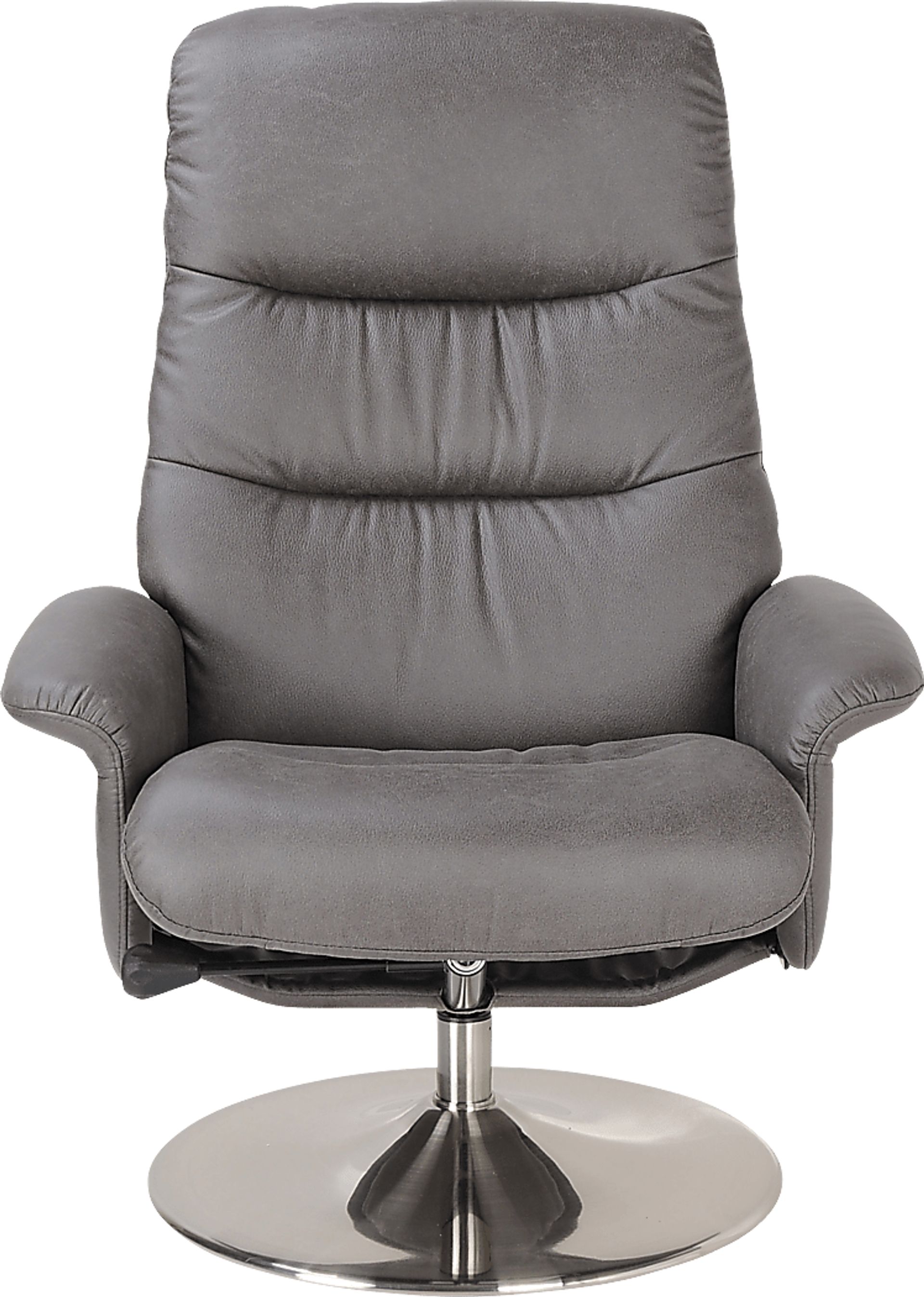 Alileah Gray Recliner and Ottoman - Image 4