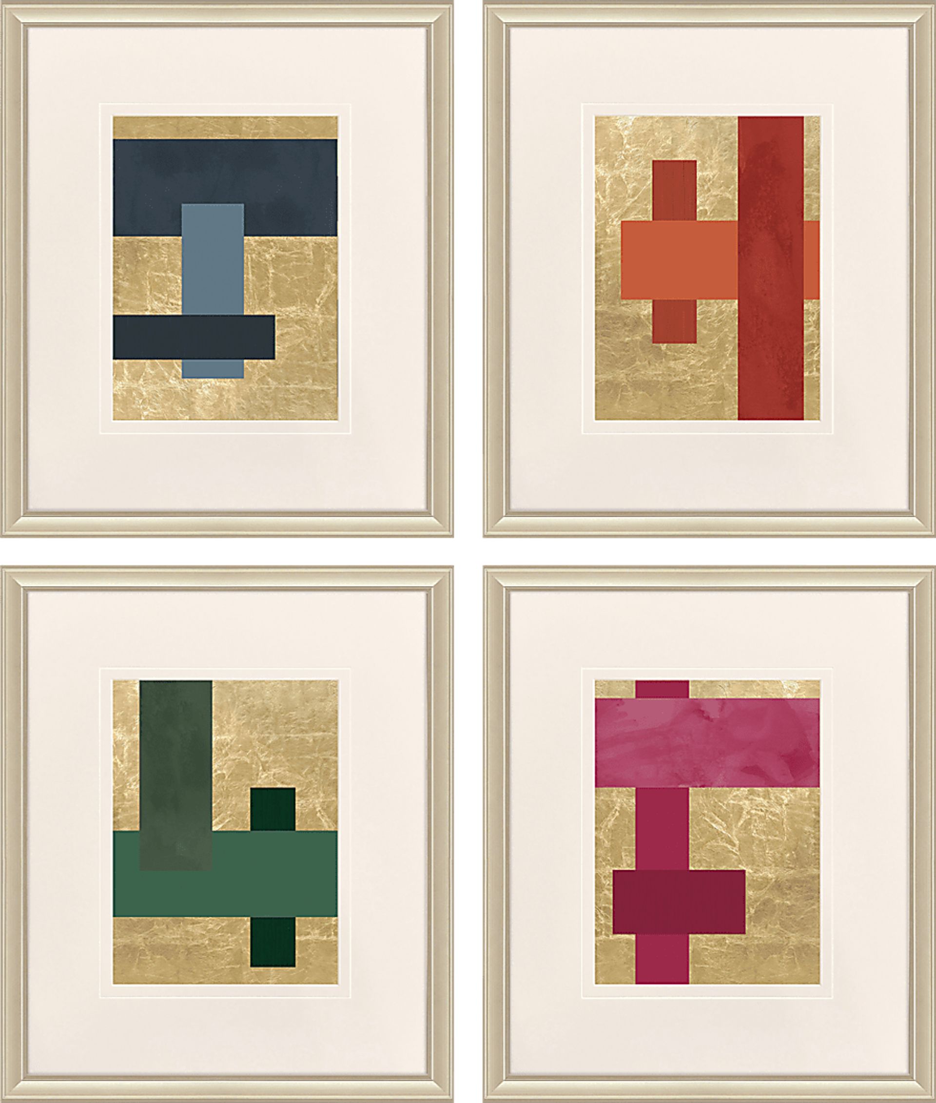 Alin Multi Artwork, Set of 4 - Image 1