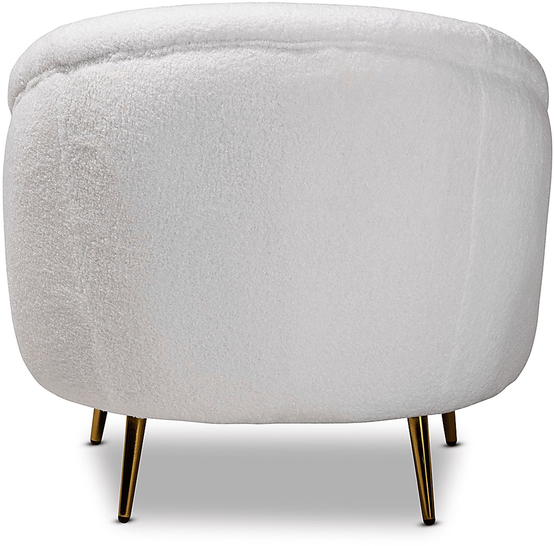 Alisen White Accent Chair - Image 4