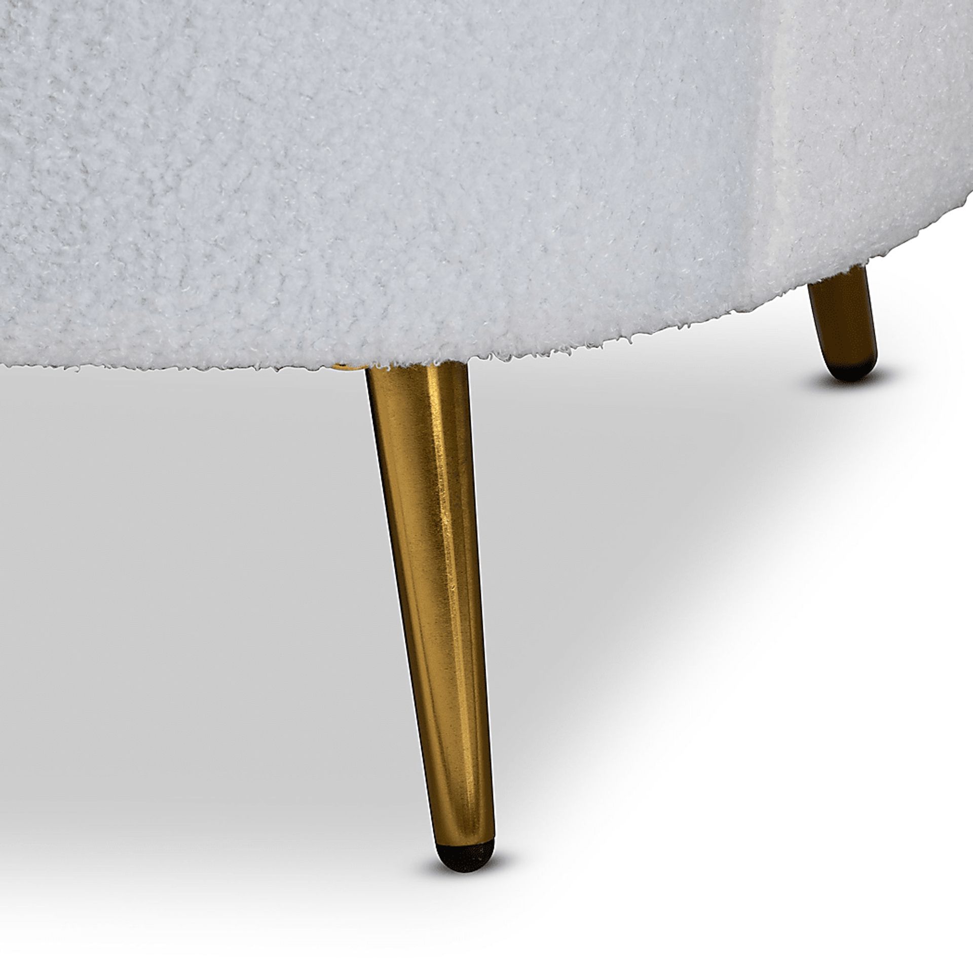 Alisen White Accent Chair - Image 5