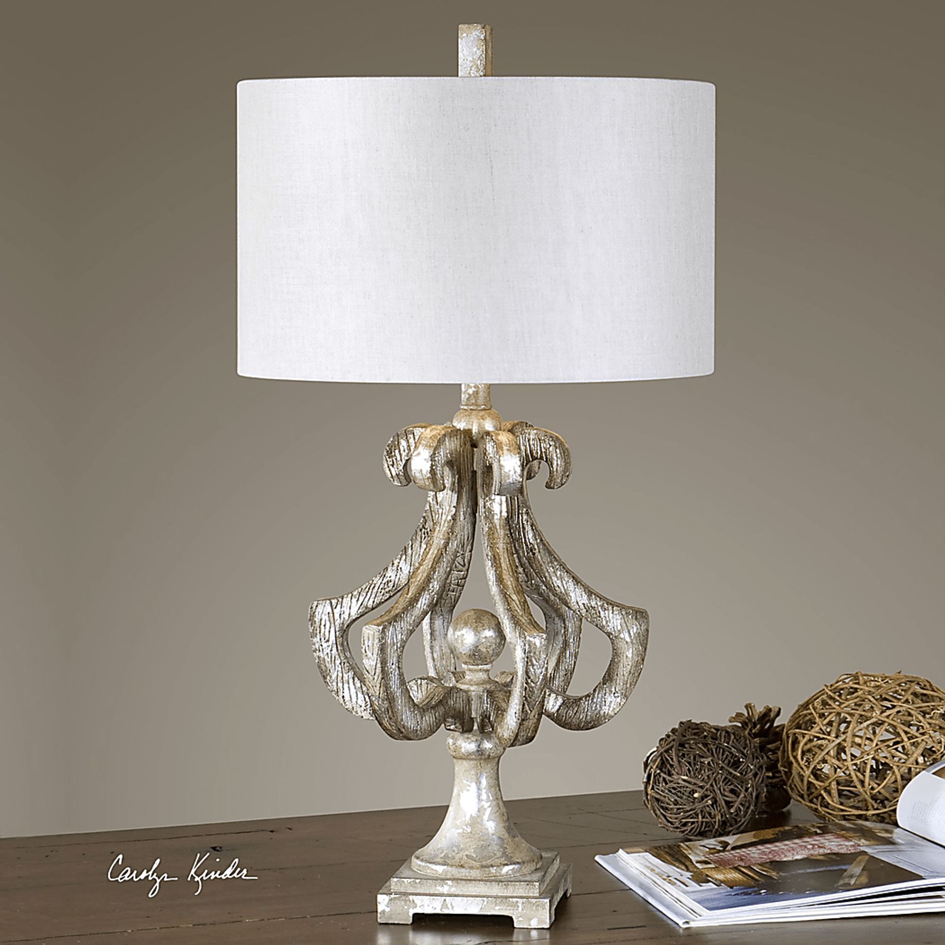 Aliso Canyon Silver Lamp - Image 2