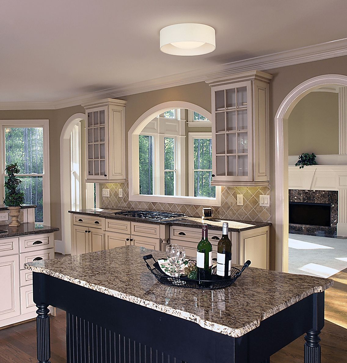 Aliso Street White Pendant