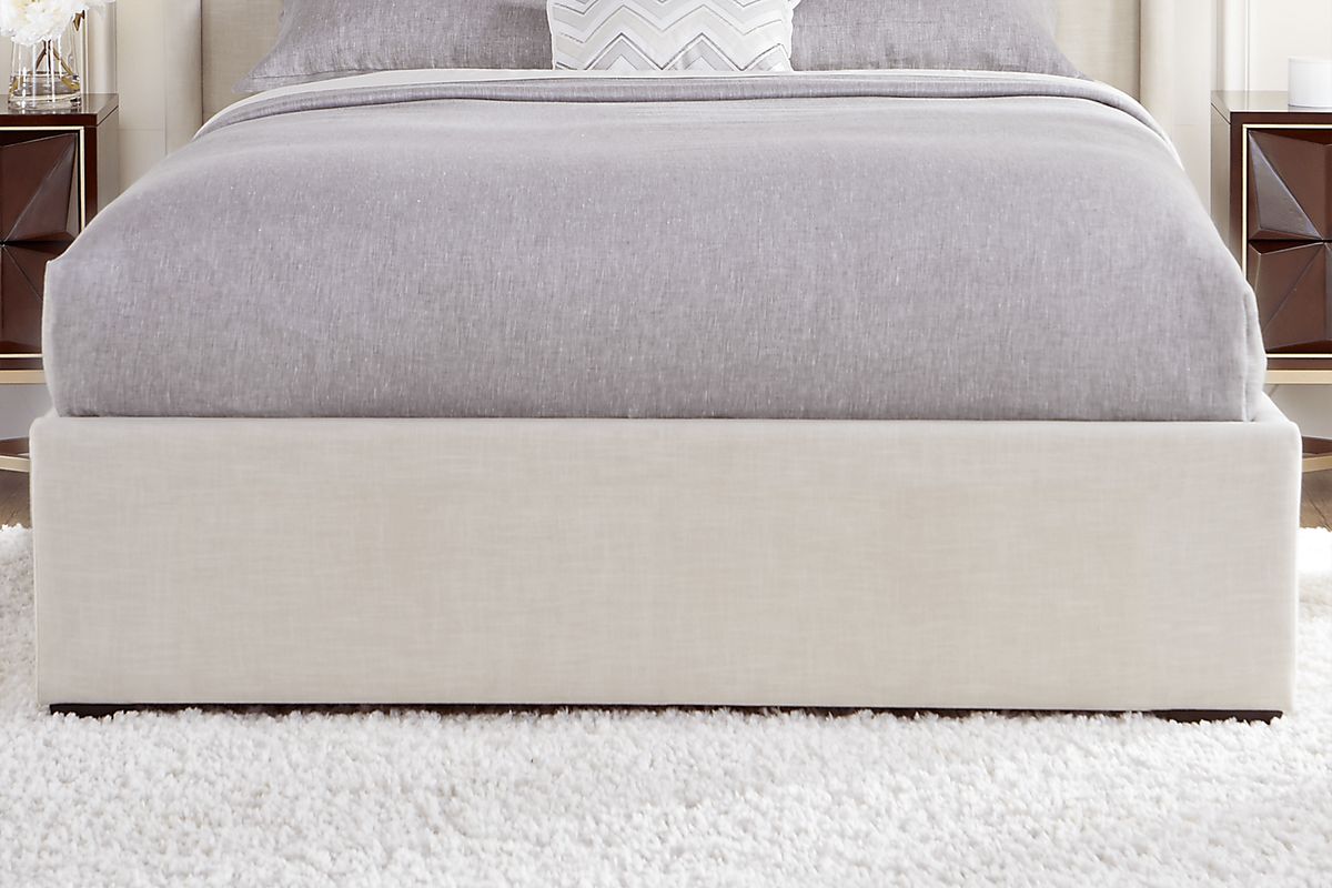 Brunel King Bed Oatmeal main image 0
