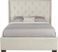 Alison Oatmeal 3 Pc King Upholstered Bed