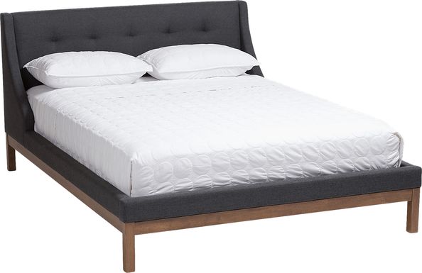 Alissas Dark Gray Full Bed