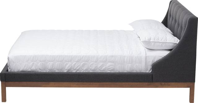 Alissas Dark Gray Queen Bed - Thumbnail - Image 3