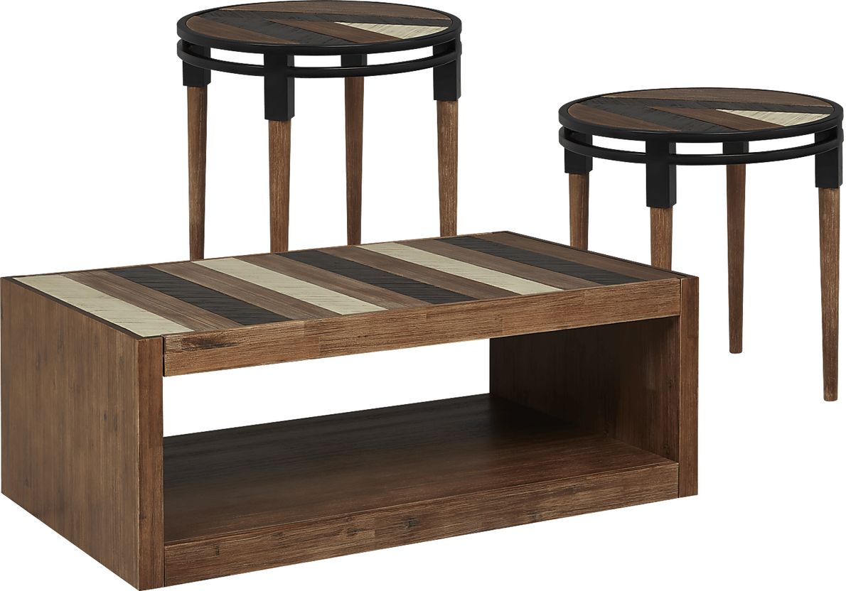 Alistair 3 Pc Table Set