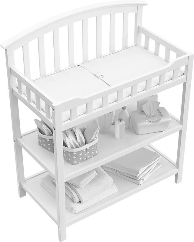 Alistaire White Changing Table - Thumbnail - Image 4