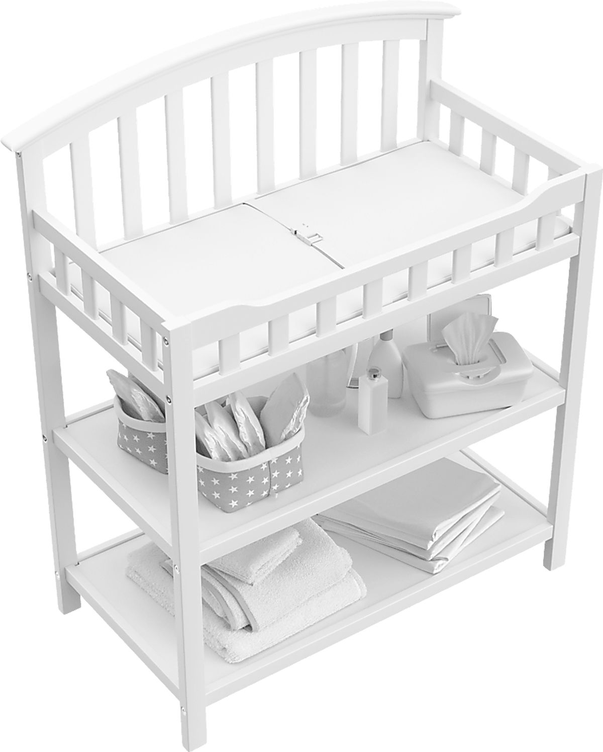 Alistaire White Colors,White Changing Table Rooms to Go