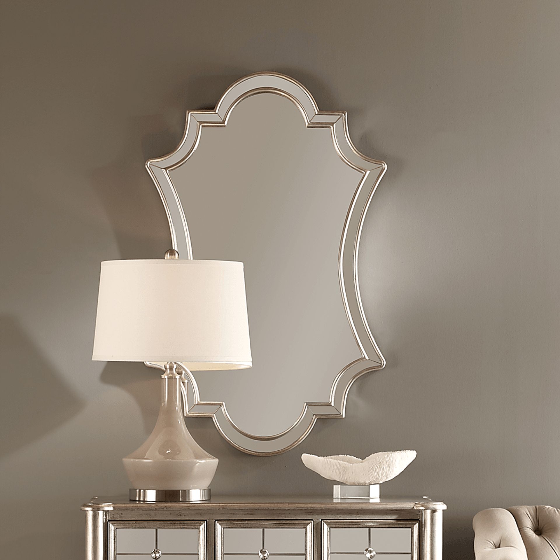 Alisya Silver Mirror - Image 3