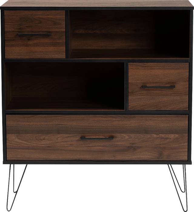Alitak Brown Bookcase - Thumbnail - Image 3