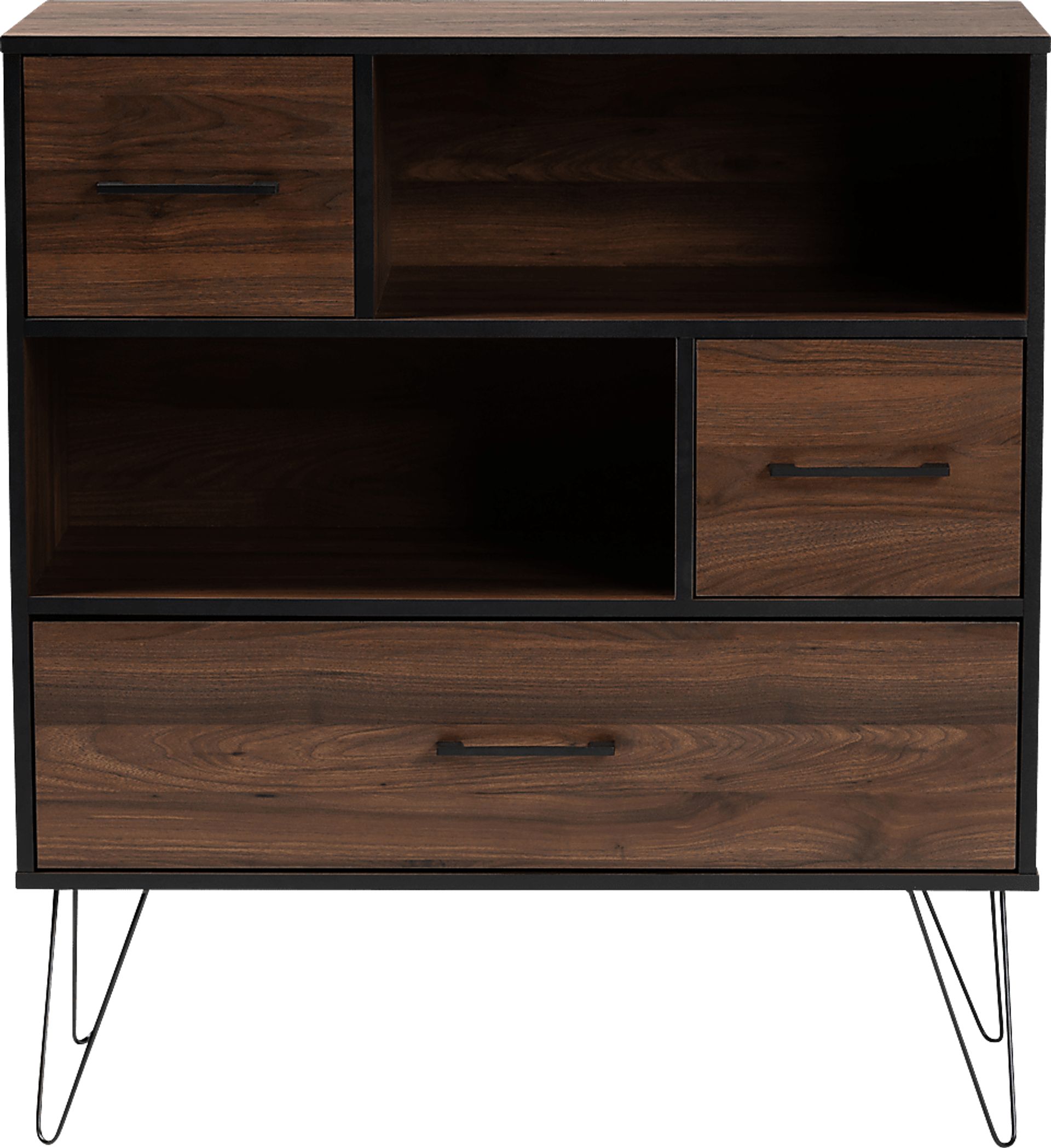 Alitak Brown Bookcase - Image 3