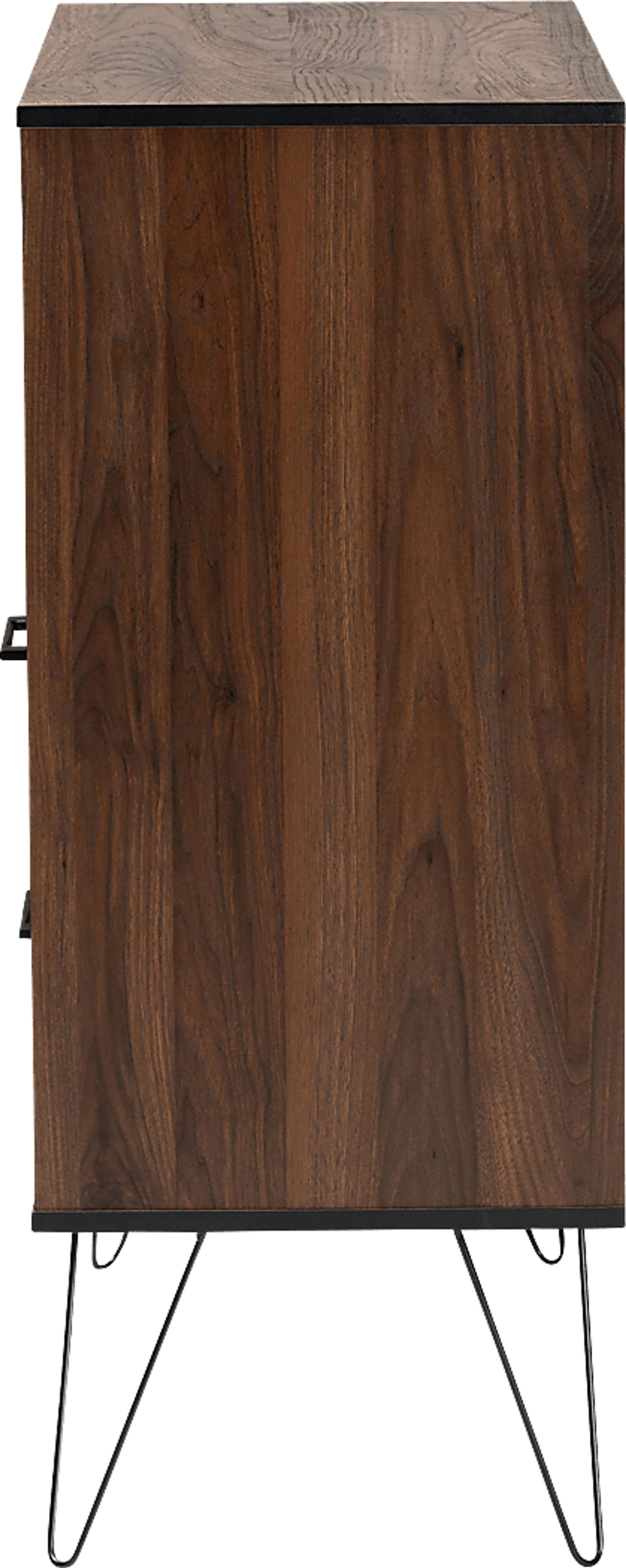 Alitak Brown Bookcase - Image 4