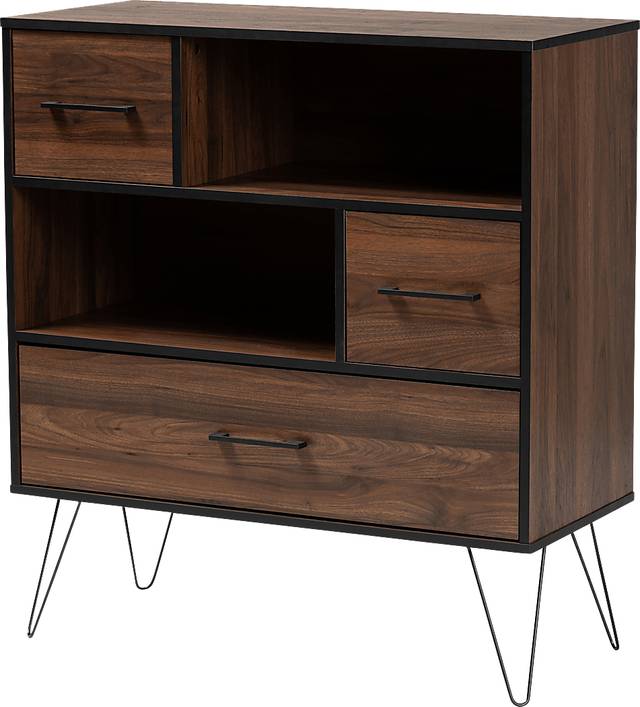 Alitak Brown Bookcase - Thumbnail - Image 1