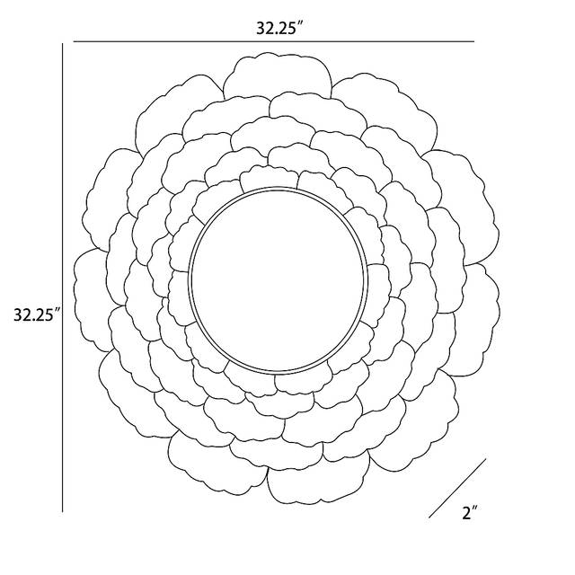 Alitzah Silver Mirror - Thumbnail - Image 9