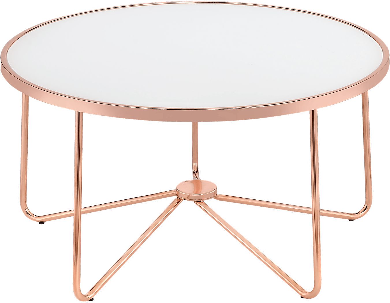 Alivia White Cocktail Table