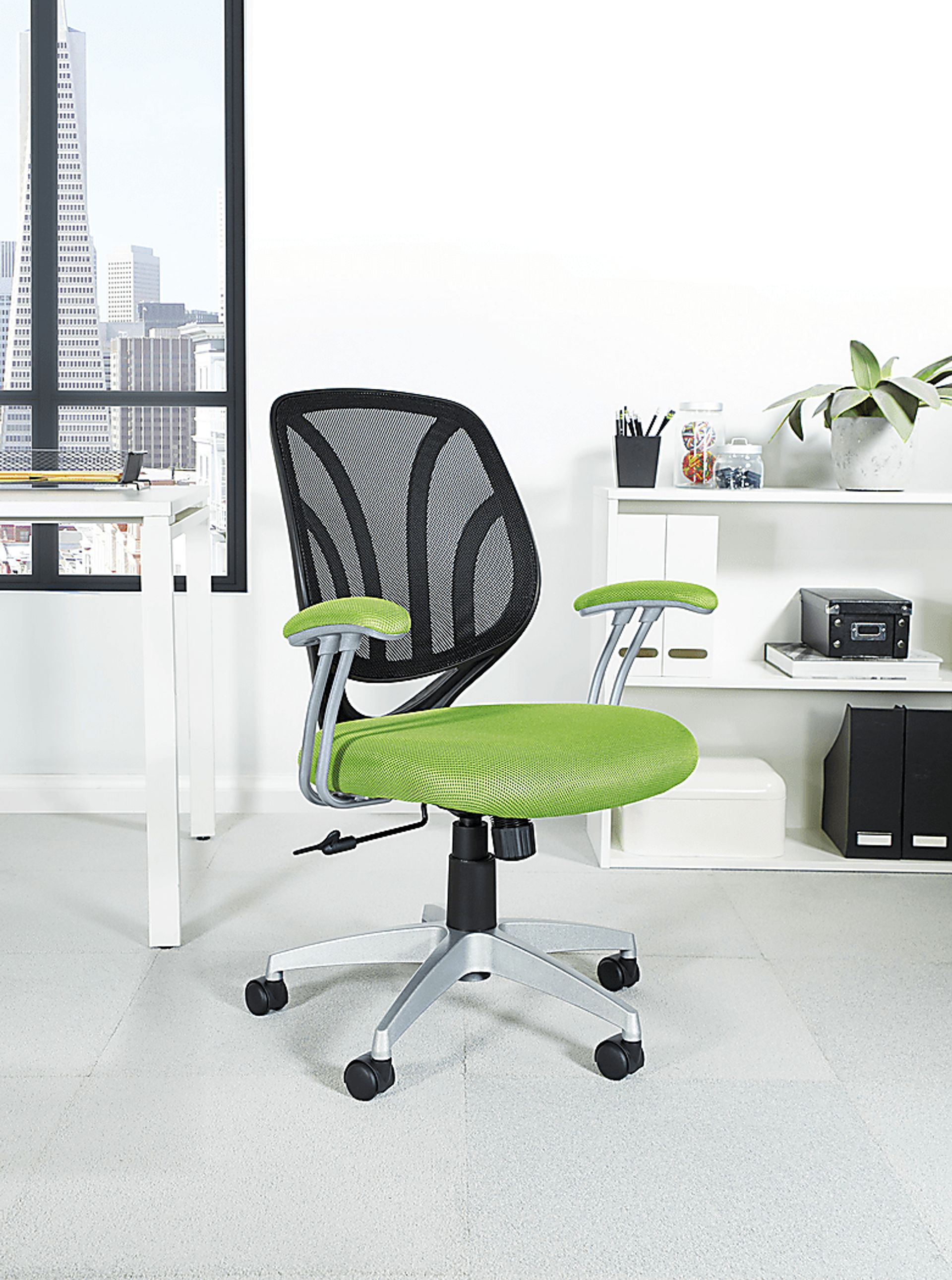 Alixer Green Office Chair - Image 2