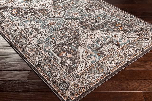 Alize Charcoal 5'3 x 7'3 Rug - Thumbnail - Image 3