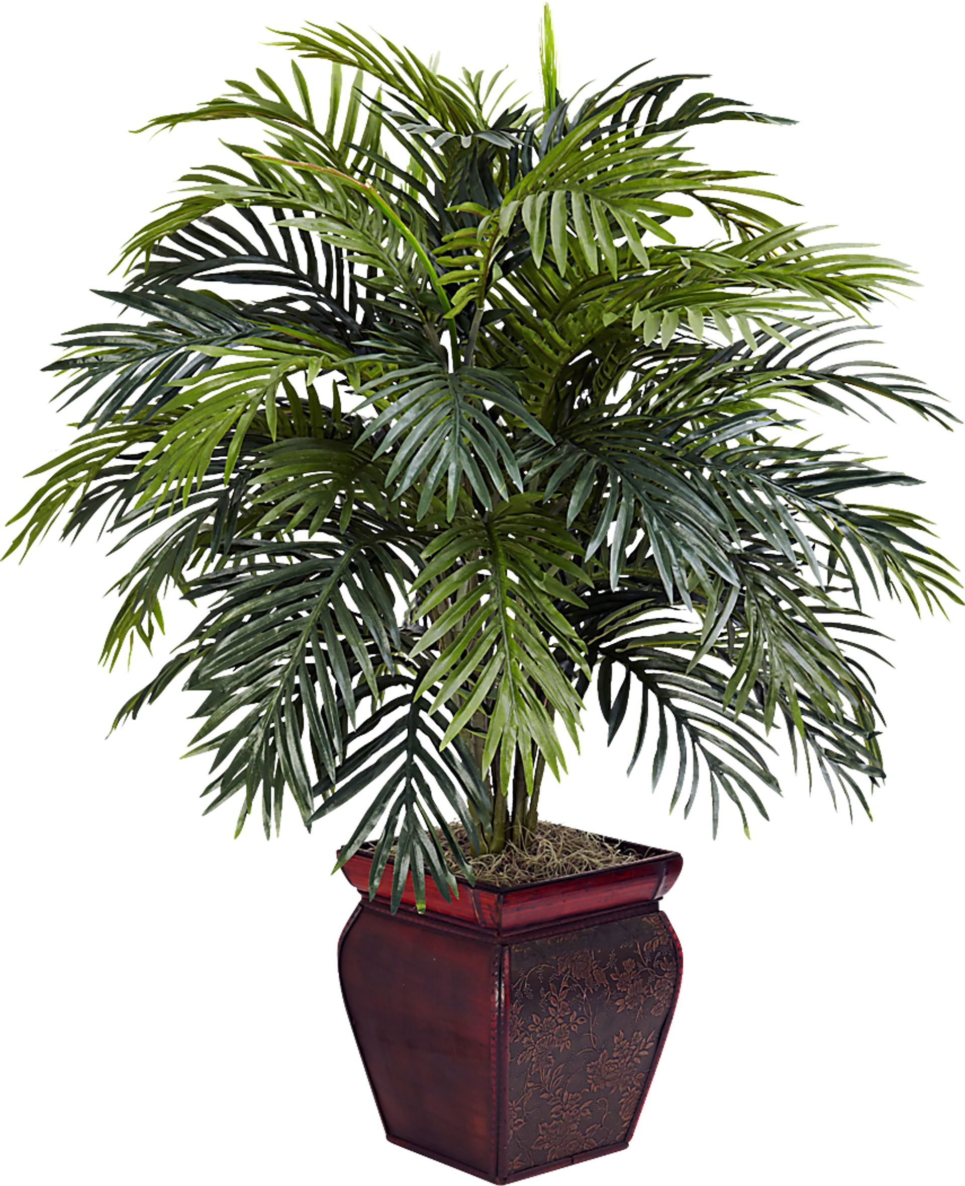 Alizey Green Palm Silk Tree - Image 1