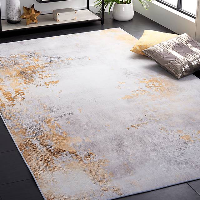 Alizon Gray/Gold 6' x 9' Rug - Thumbnail - Image 2