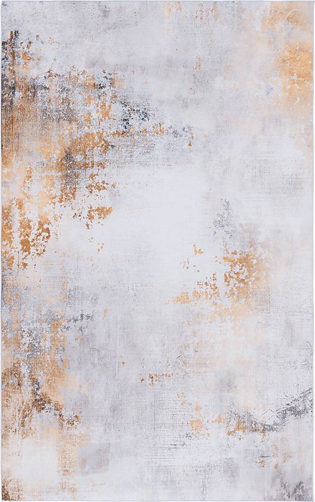 Alizon Gray/Gold 6' x 9' Rug - Thumbnail - Image 1