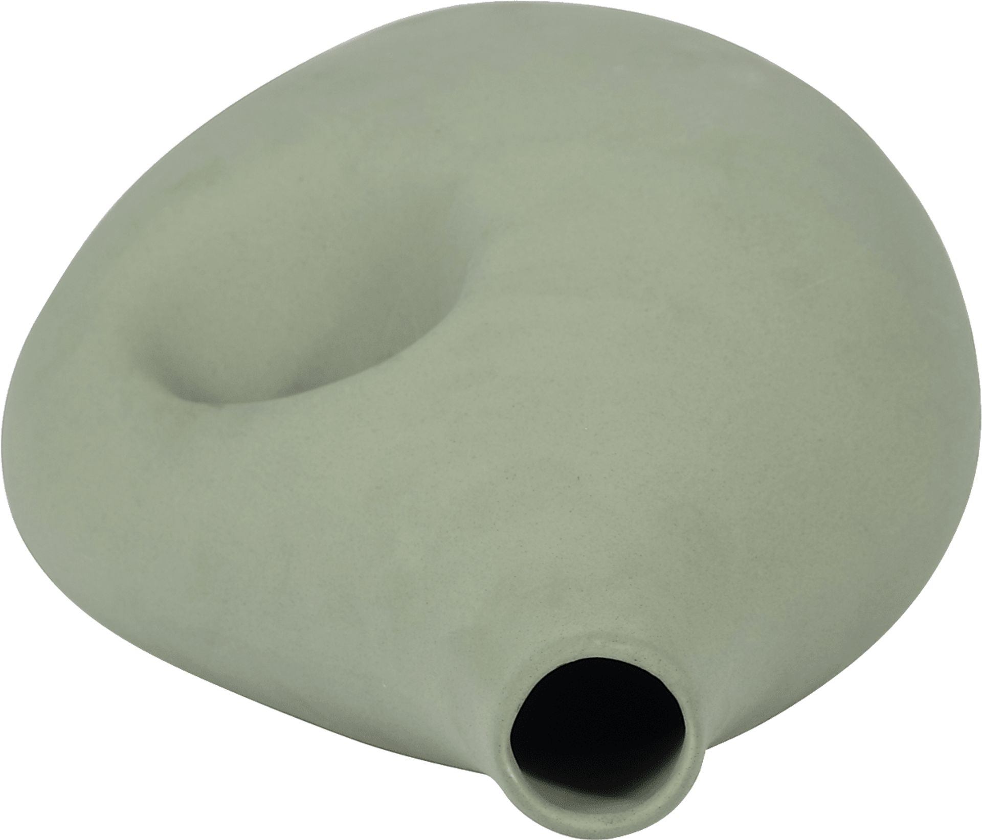 Aljema Green 12 in. Vase - Image 5