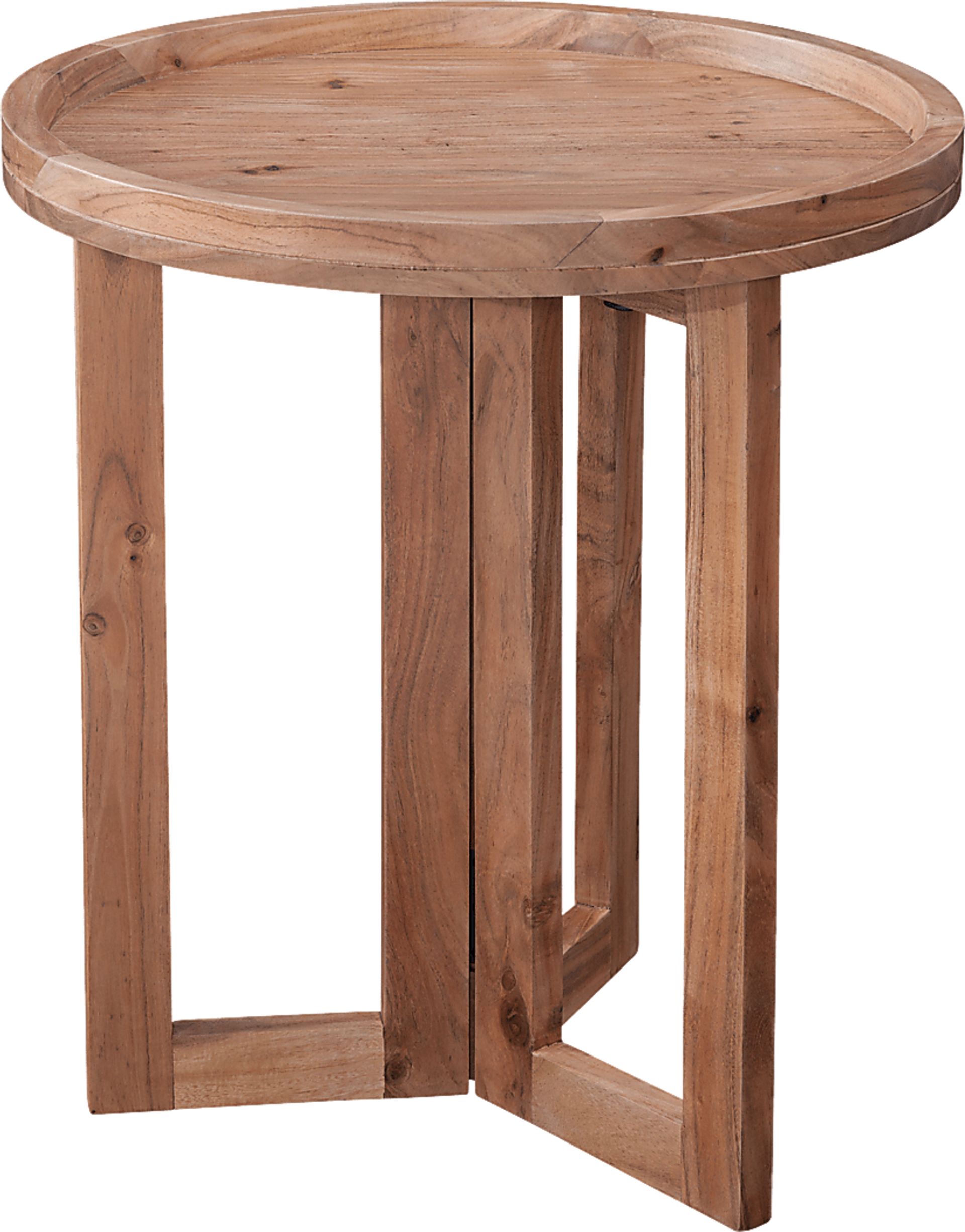 Alkae Brown End Table - Image 1