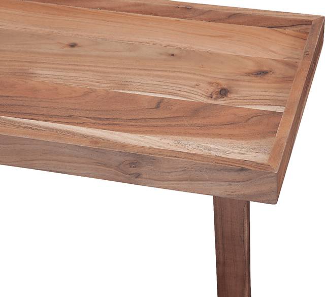 Alkae Brown Sofa Table - Thumbnail - Image 3