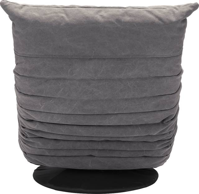 Alken Rowe Gray Swivel Chair - Thumbnail - Image 4
