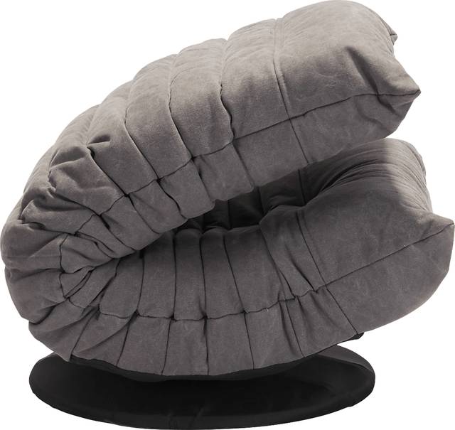 Alken Rowe Gray Swivel Chair - Thumbnail - Image 6