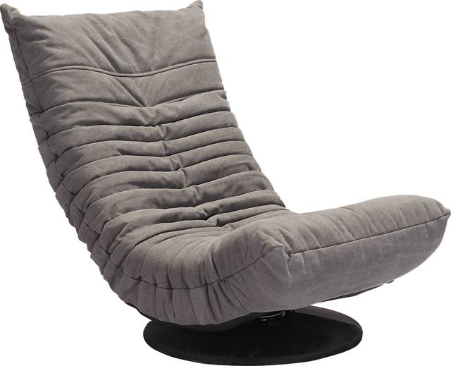 Alken Rowe Gray Swivel Chair - Thumbnail - Image 1