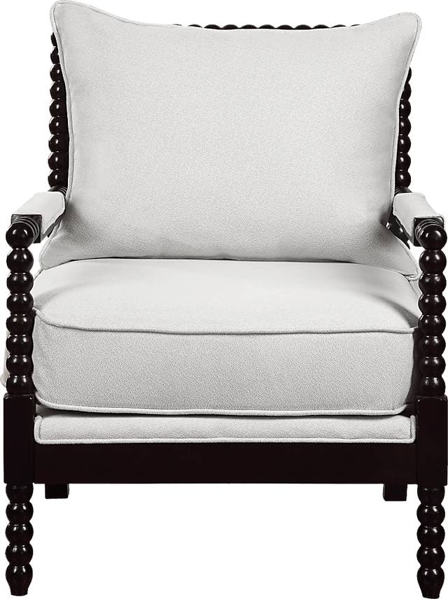 Alkison Beige Accent Chair - Thumbnail - Image 2
