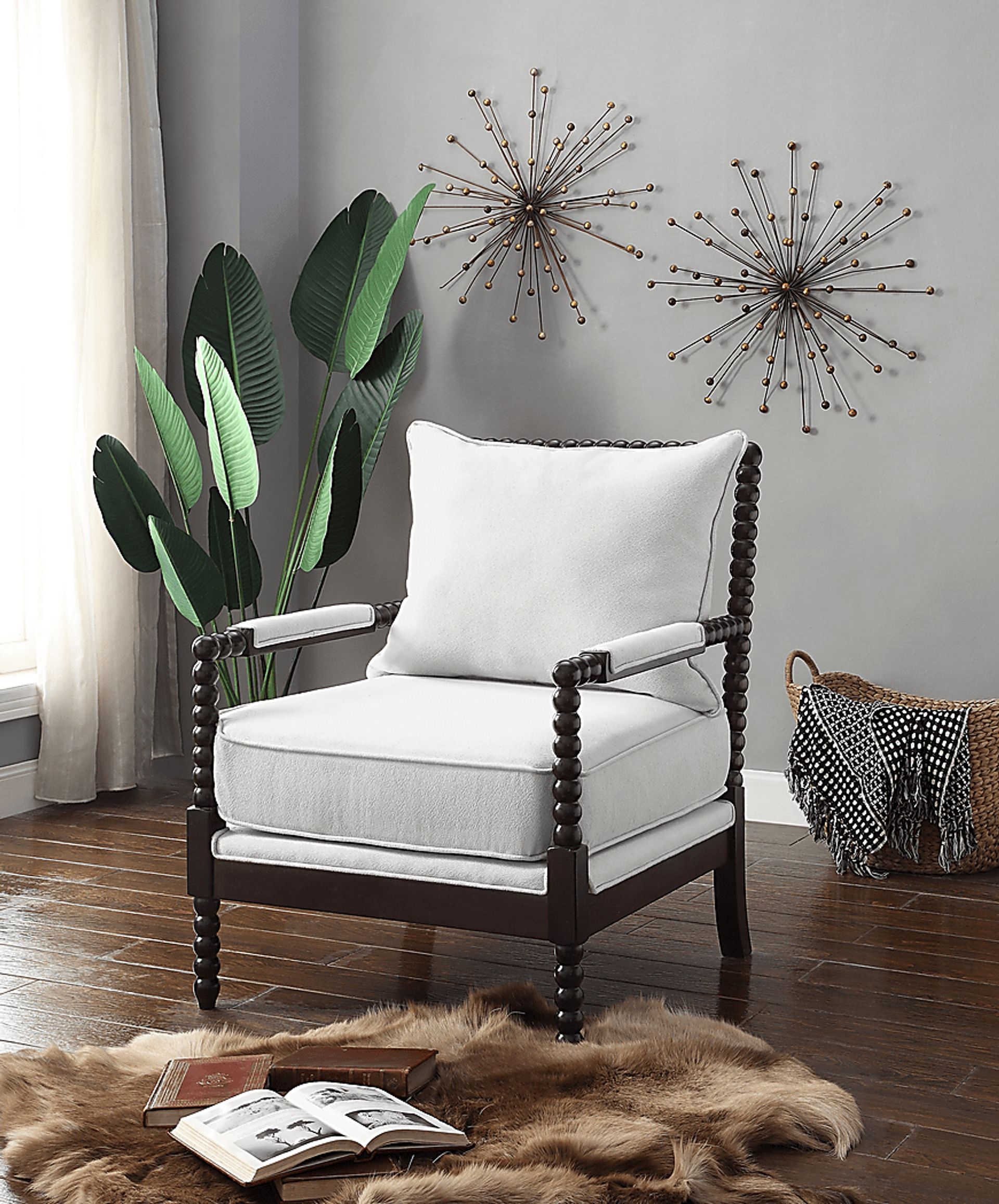Alkison Beige Accent Chair - Image 4