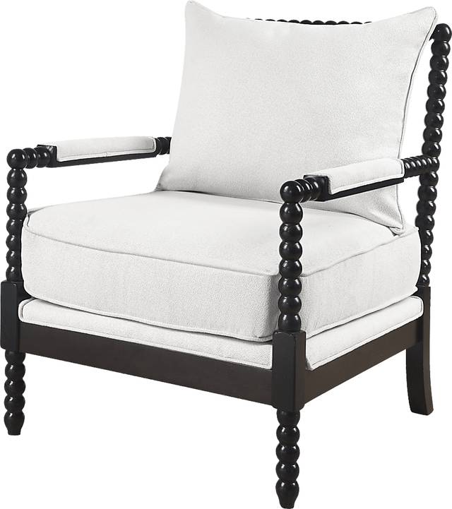 Alkison Beige Accent Chair - Thumbnail - Image 1
