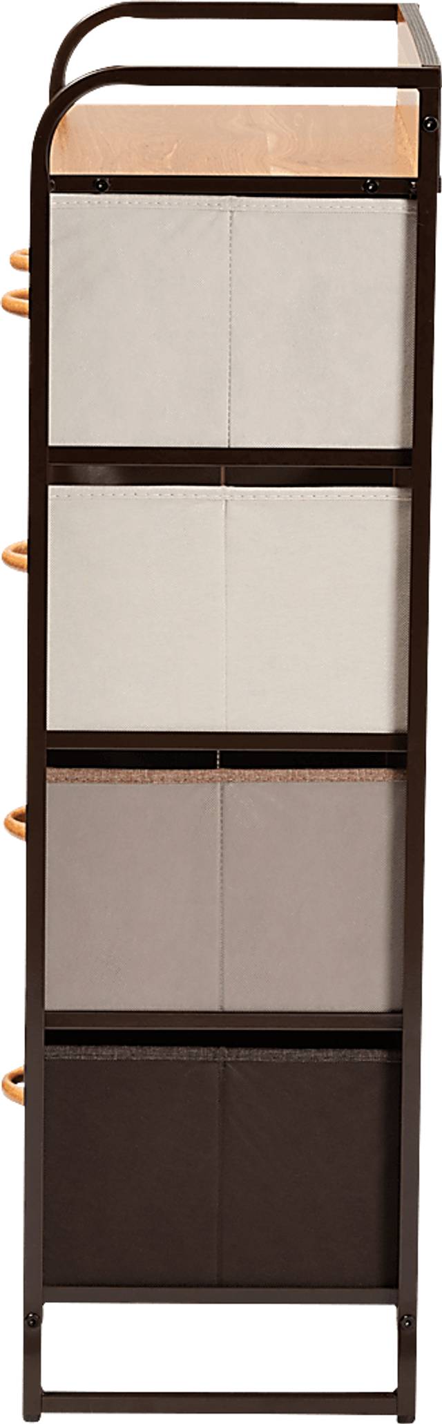 Alkoel Black 5-Drawer Accent Cabinet - Thumbnail - Image 4