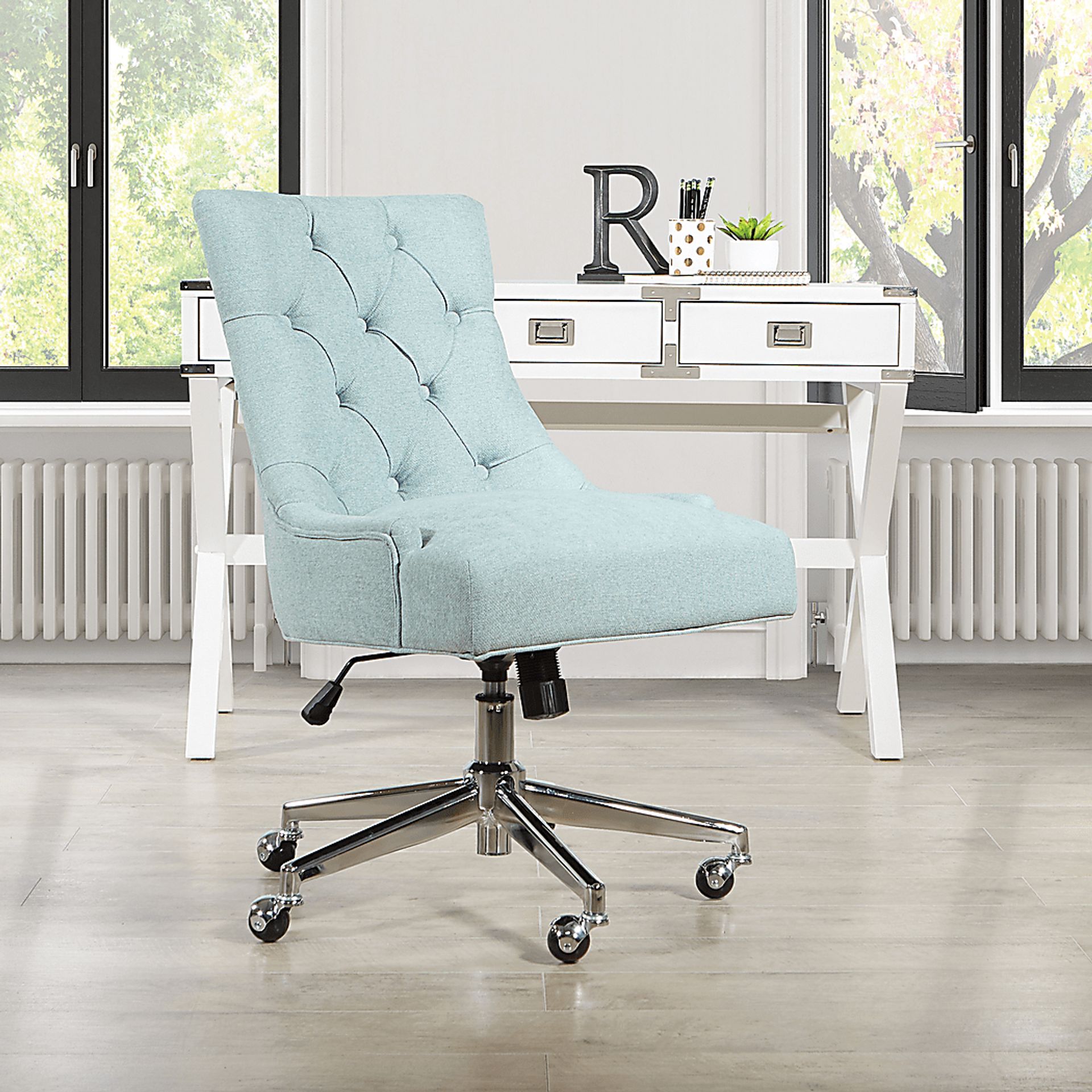 Allabina Blue Office Chair - Image 11