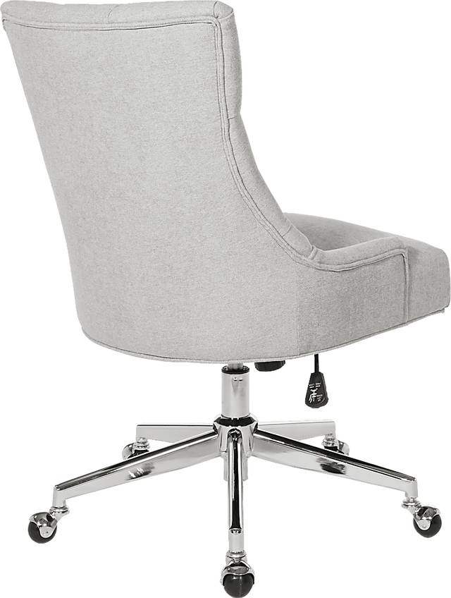 Allabina Gray Office Chair - Thumbnail - Image 2
