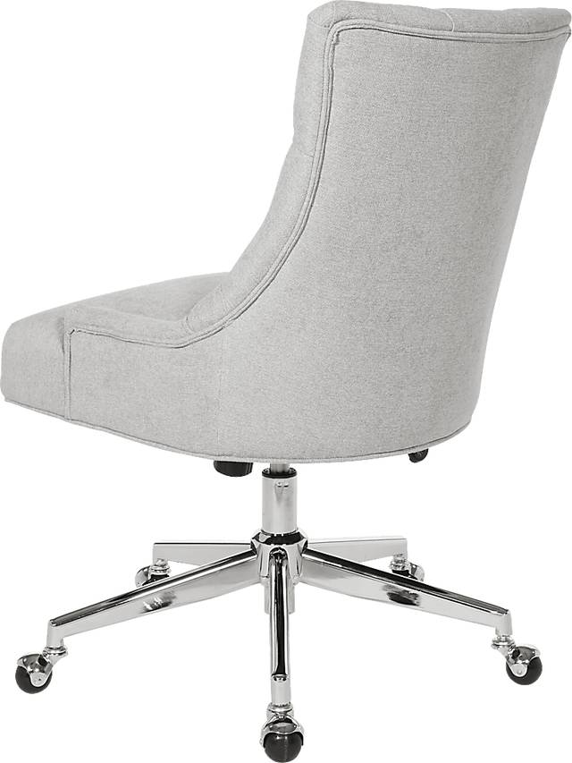 Allabina Gray Office Chair - Thumbnail - Image 3