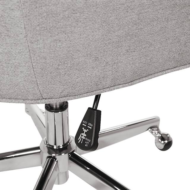 Allabina Gray Office Chair - Thumbnail - Image 6