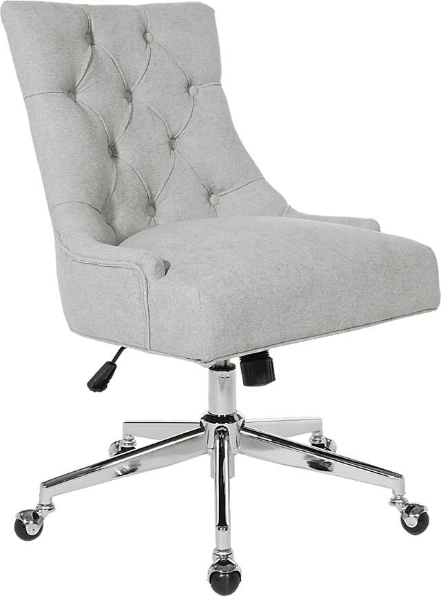 Allabina Gray Office Chair - Thumbnail - Image 1