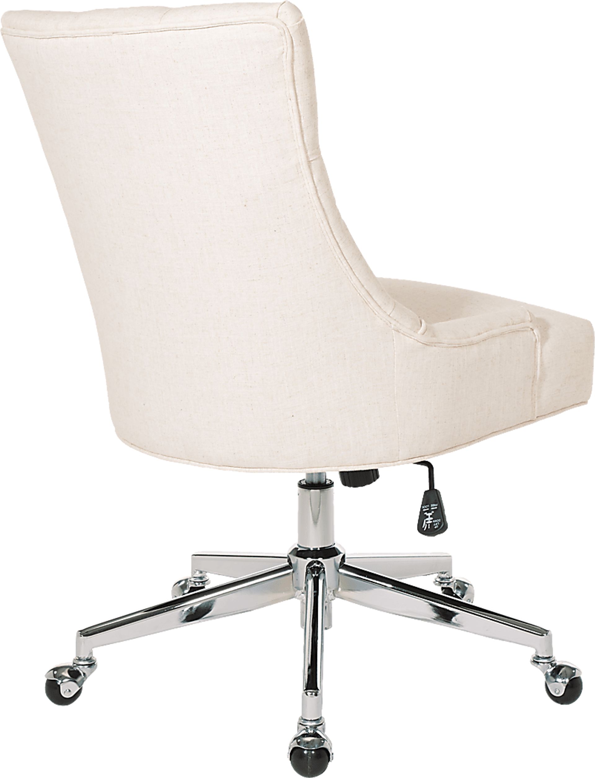 Allabina White Office Chair - Image 2