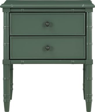Allais Green Nightstand