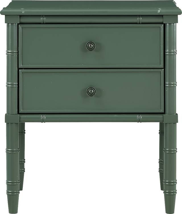 Allais Green Nightstand - Thumbnail - Image 1