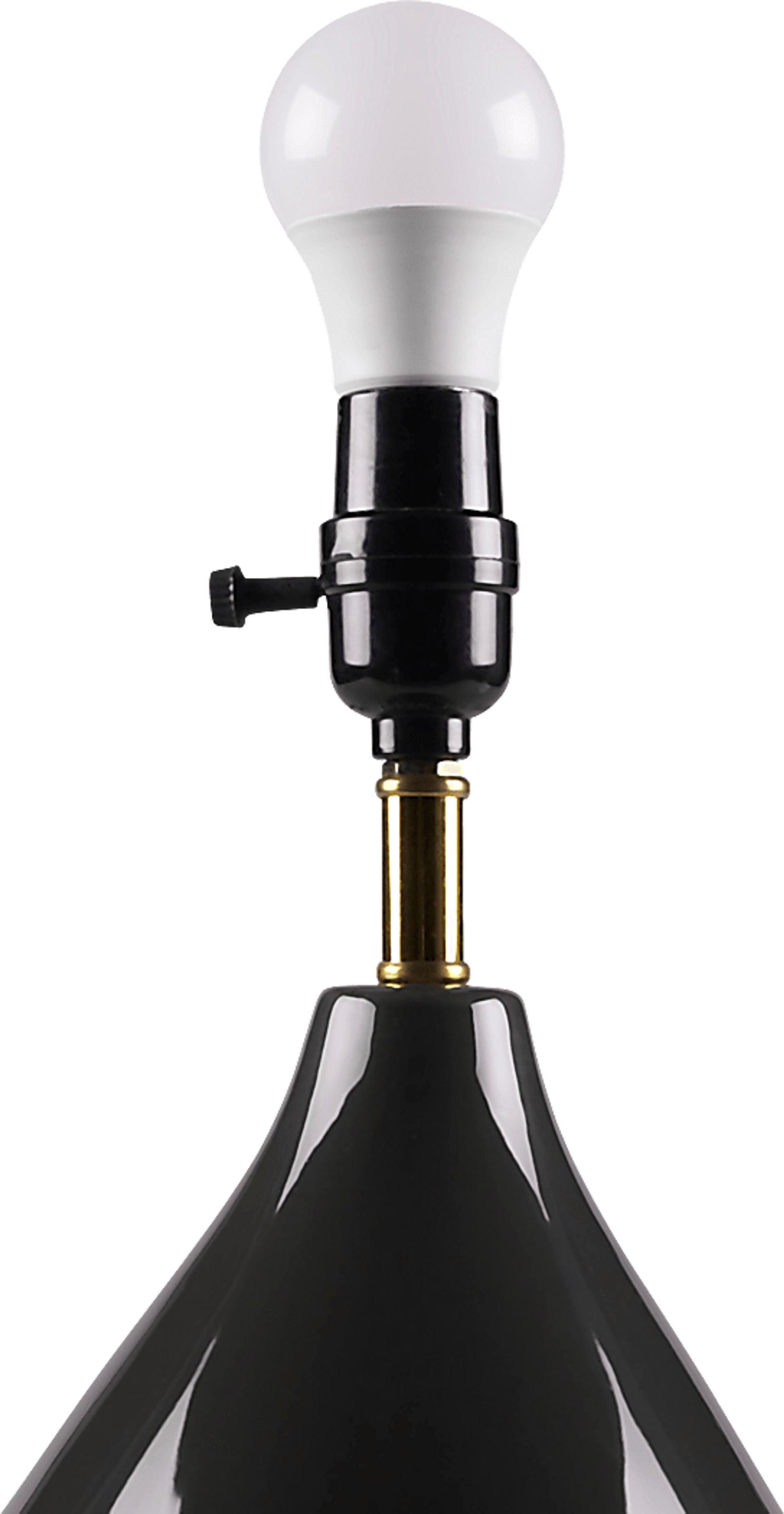 Allamanda Court Black Table Lamps, Set of 2 - Image 4